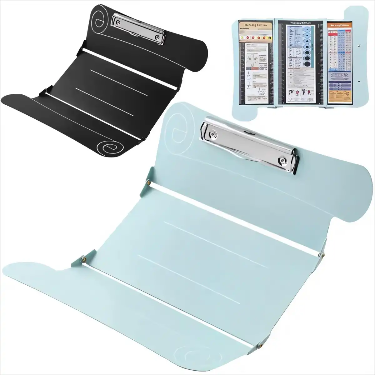 Foldable Metal Clipboard A4