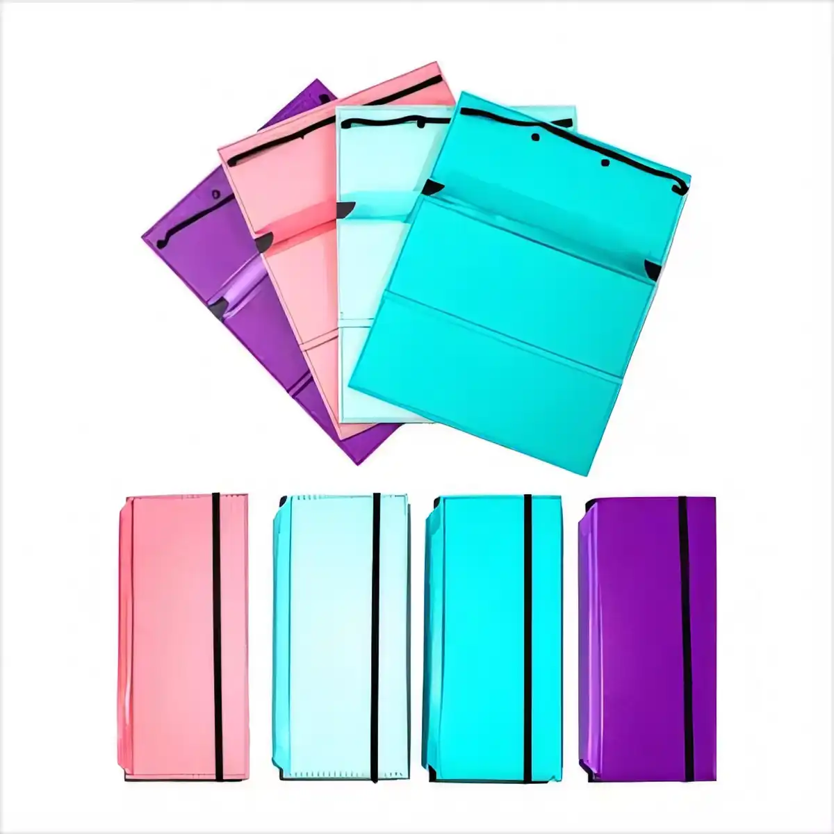 Magnetic Tri Fold Clipboard Organizer product detail view