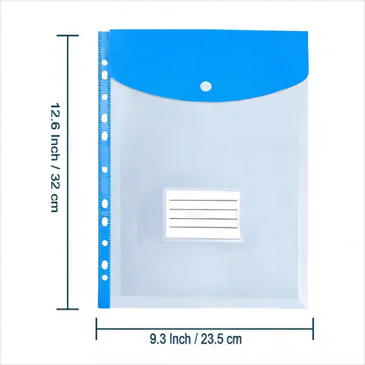 Transparent Binder Pockets with Snap product detail view