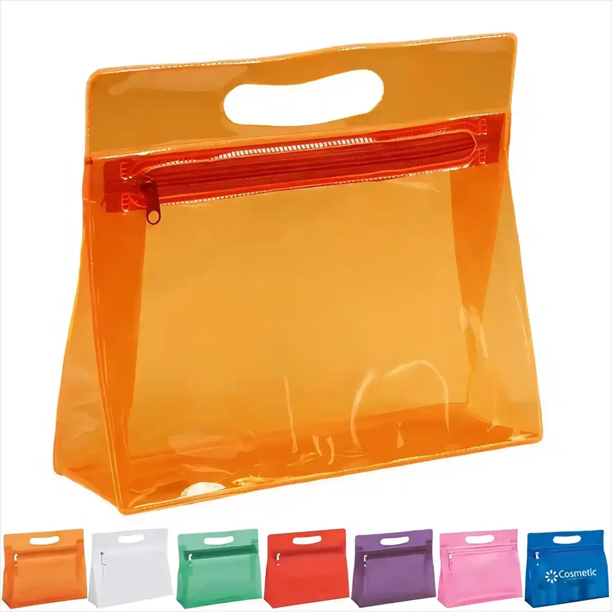 Durable Vinyl Makeup Pouch