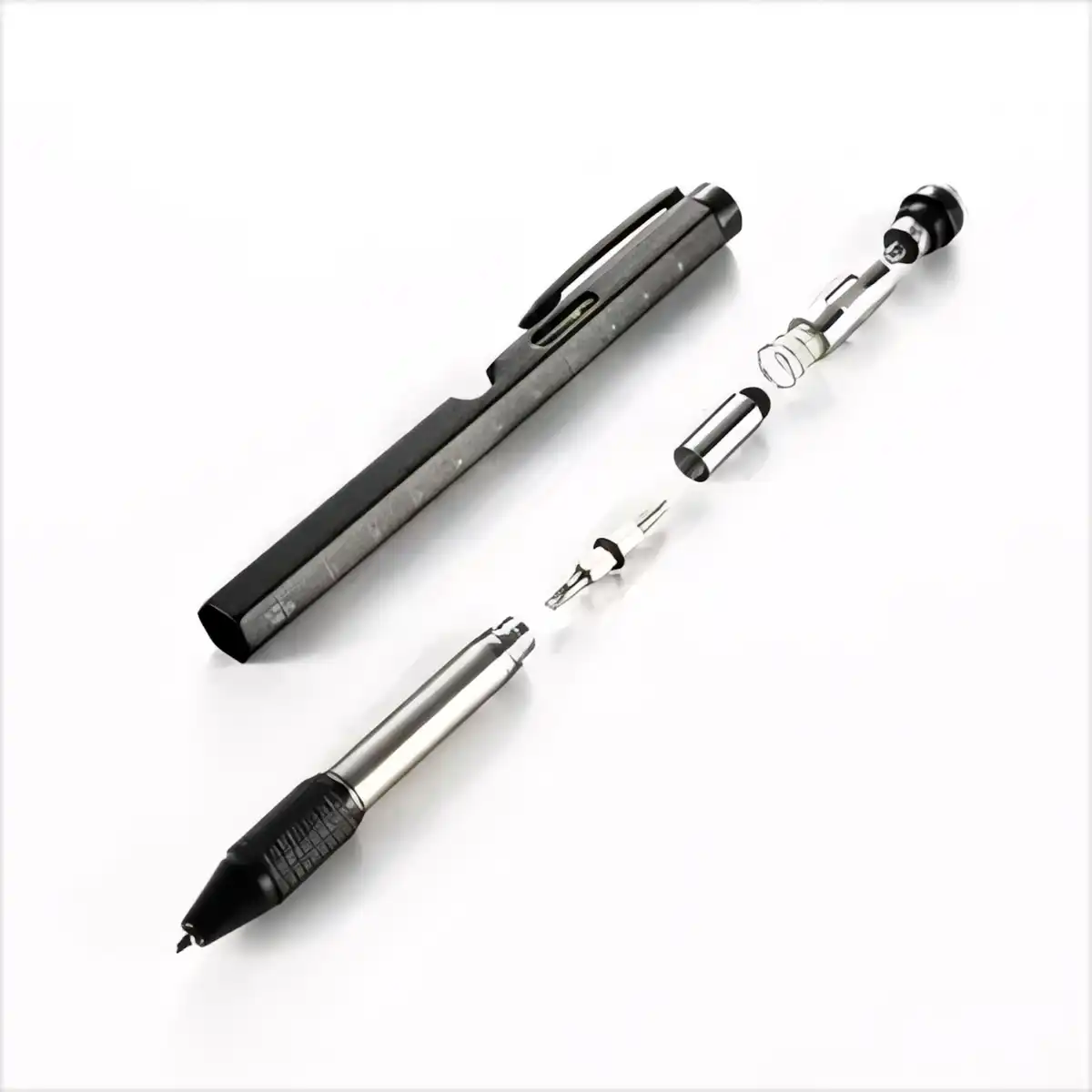 LED Multitool Pen with Screwdrivers product detail view