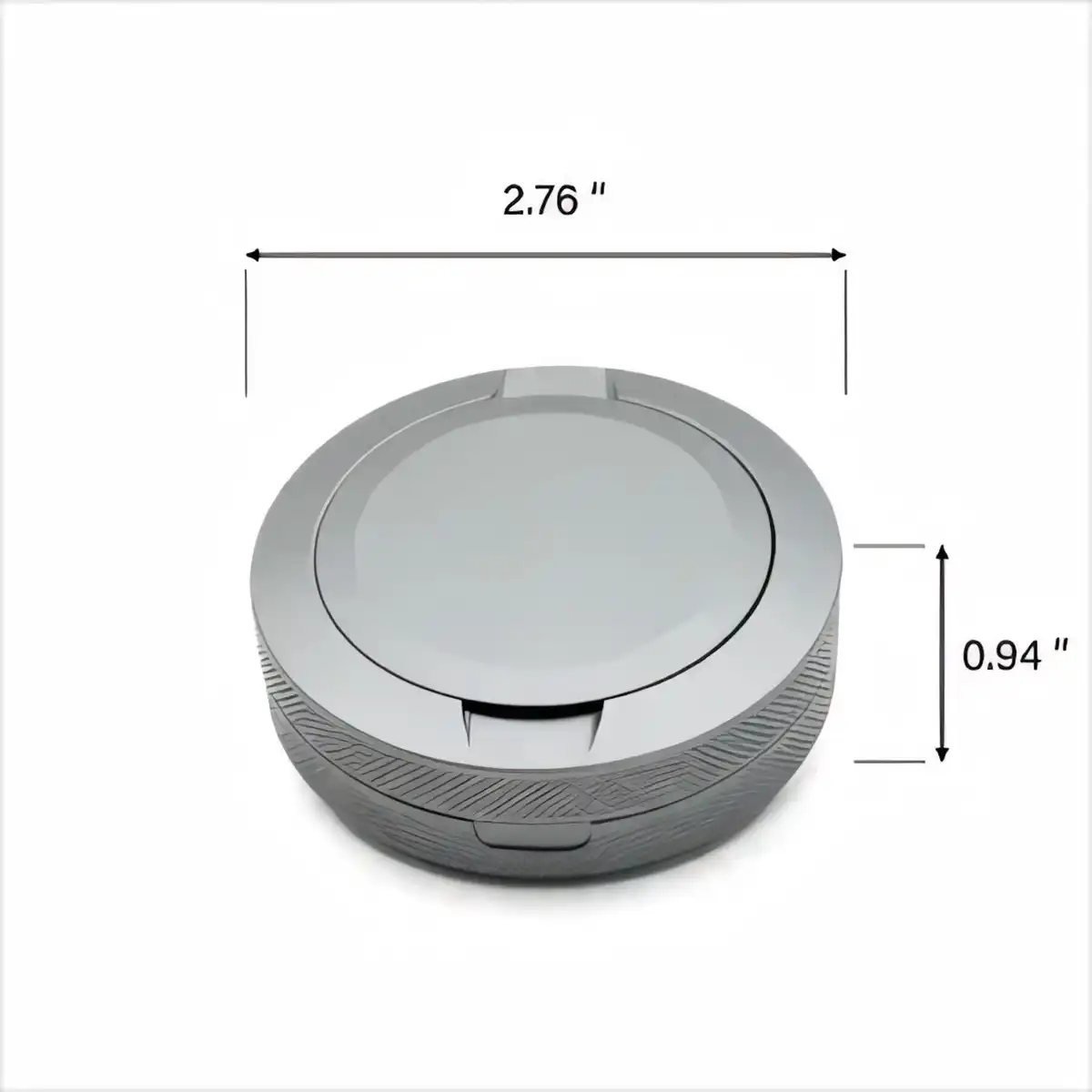 Aluminum Snus Can Dual Compartments additional product view