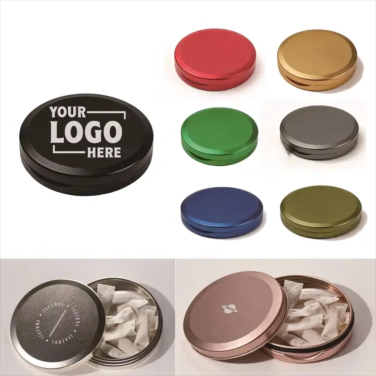 Slim Aluminum Snus Pouch Holder