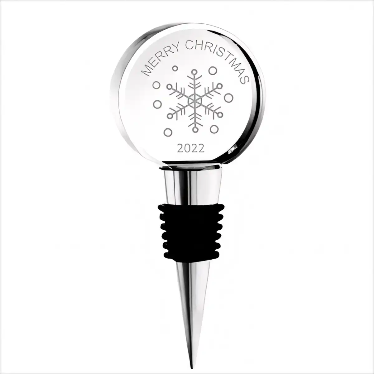 Crystal Wine Stopper Gift Set product close-up