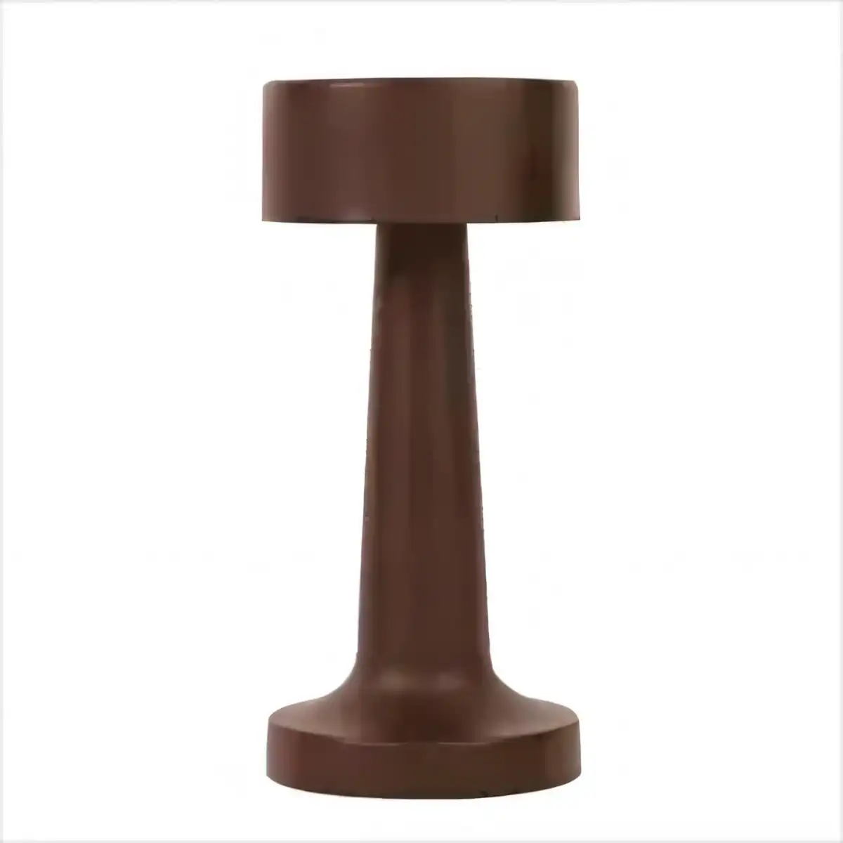 Metallic LED Touch Table Lamp custom logo imprint view