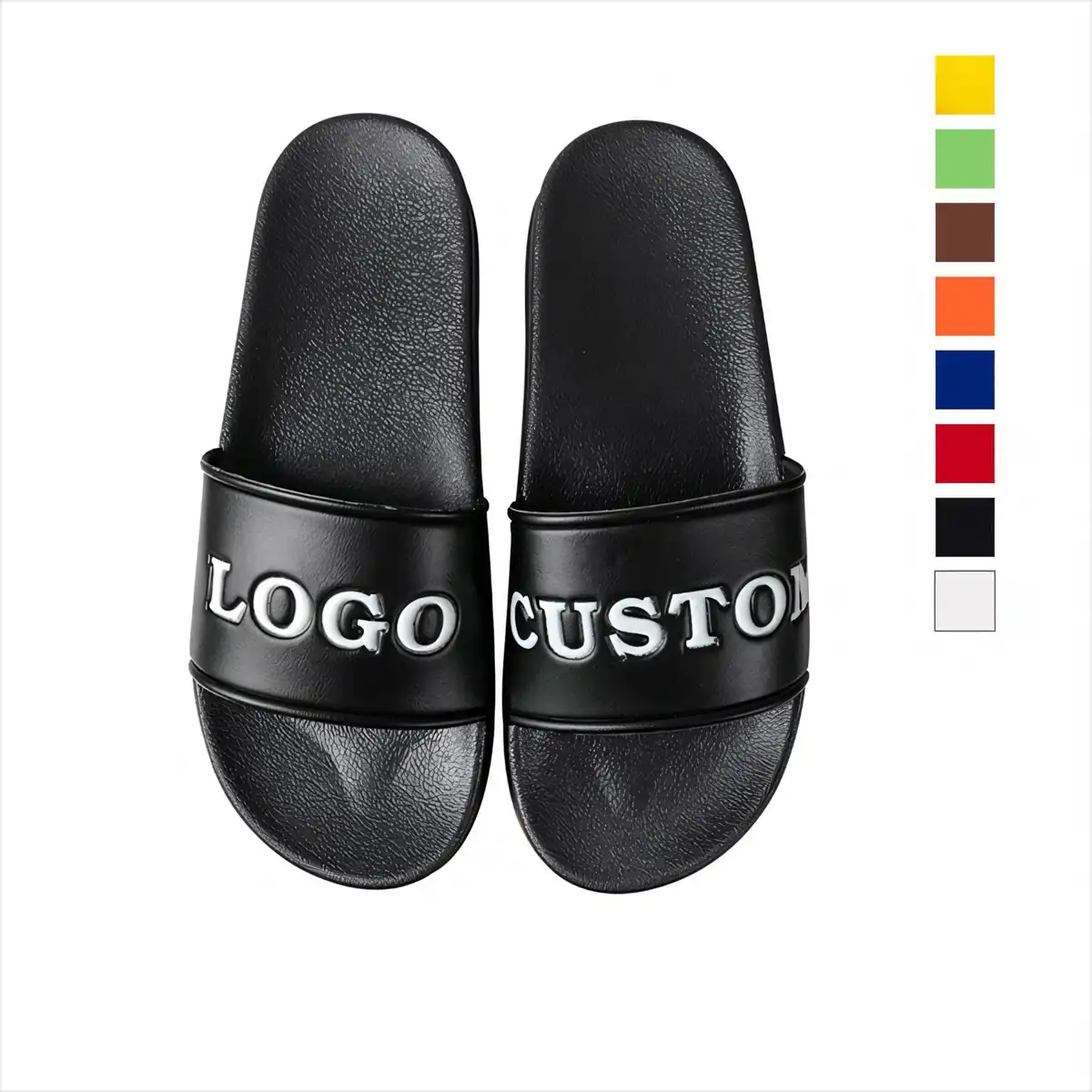 Vibrant PVC Slide Sandals