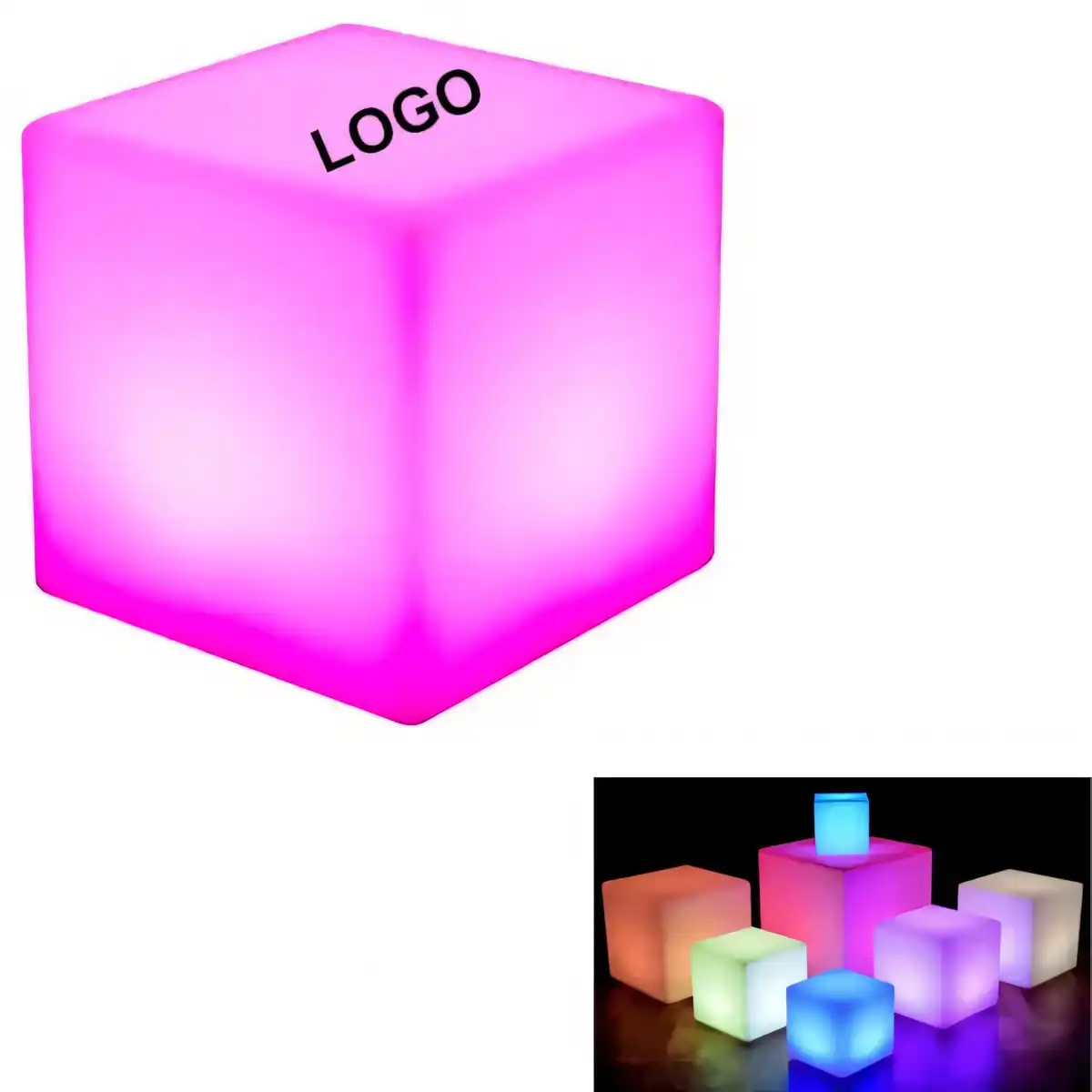 Dimmable LED Cube Lamp