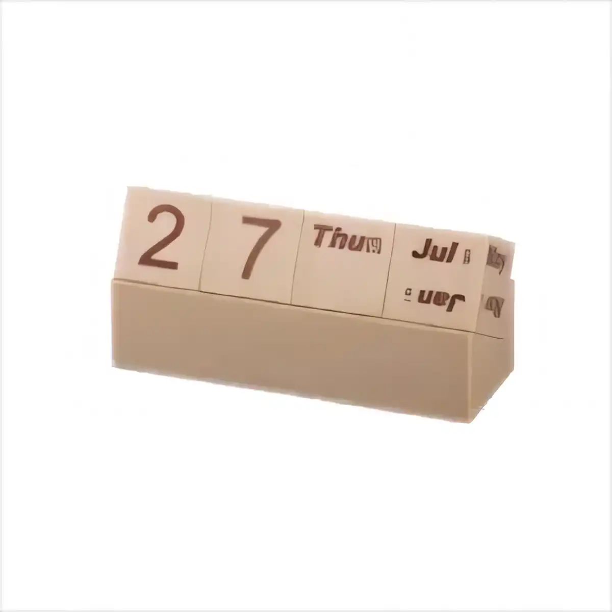 Everlasting Calendar Cube Desk Set alternate product angle