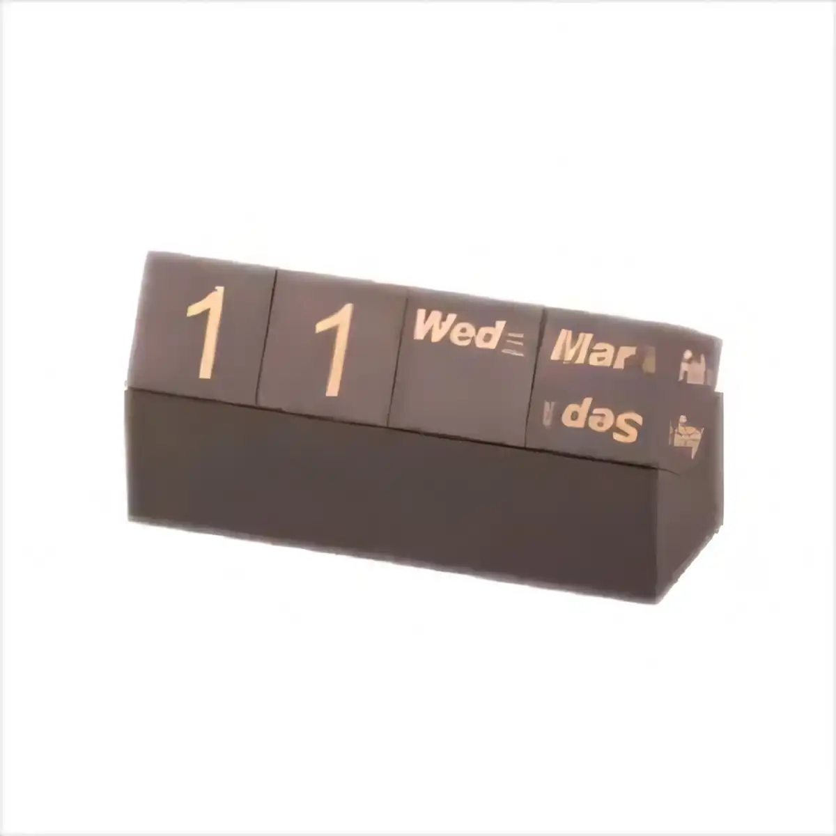 Everlasting Calendar Cube Desk Set product close-up