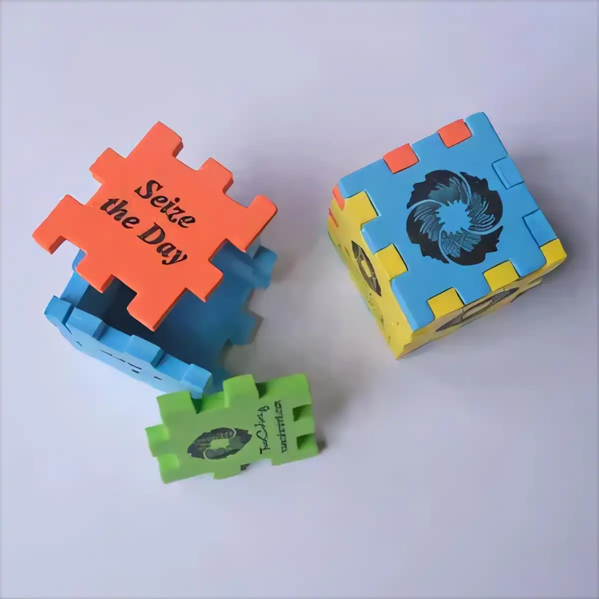 Foam Puzzle Cube Stress Relief alternate product angle