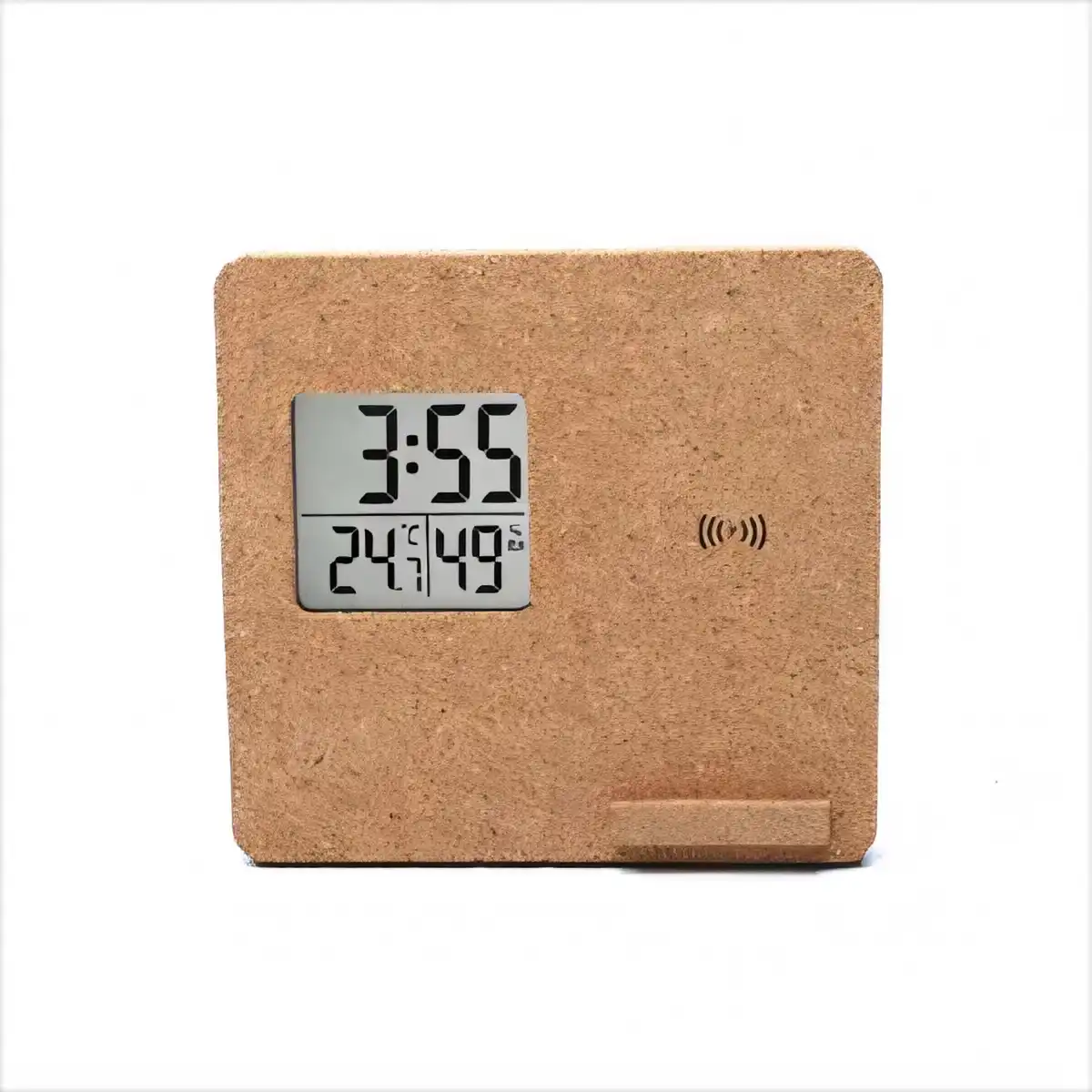 Bamboo Weather Station Wireless Charger product close-up