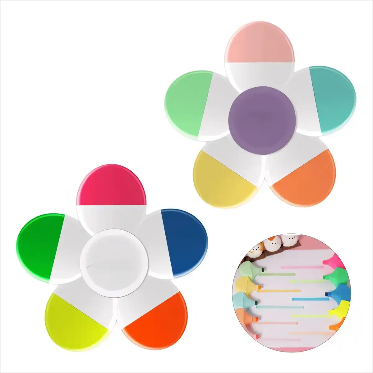 5-in-1 Flower Highlighter Spinner