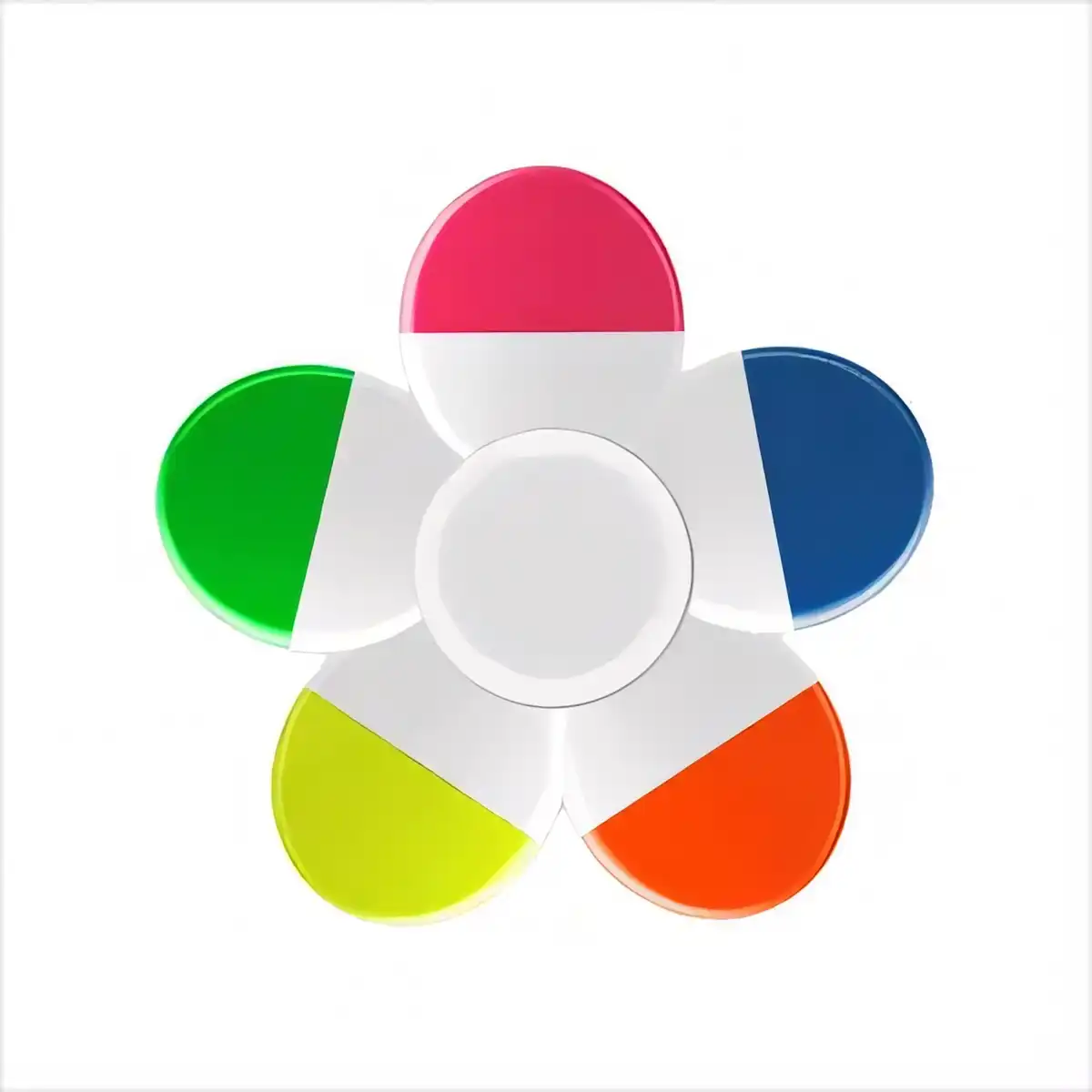 5-in-1 Flower Highlighter Spinner alternate product angle