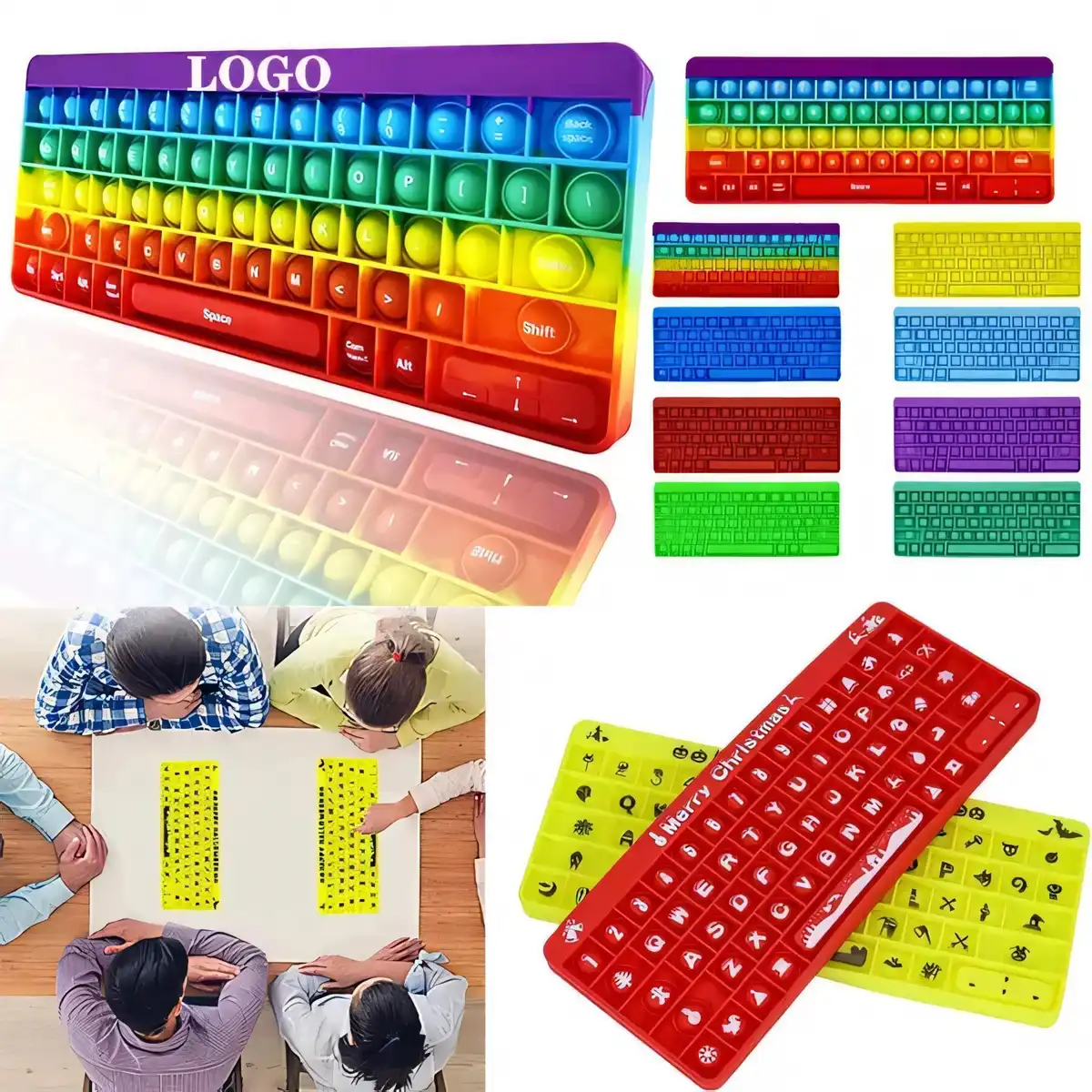 Pop Bubble Keyboard Stress Relief Toy