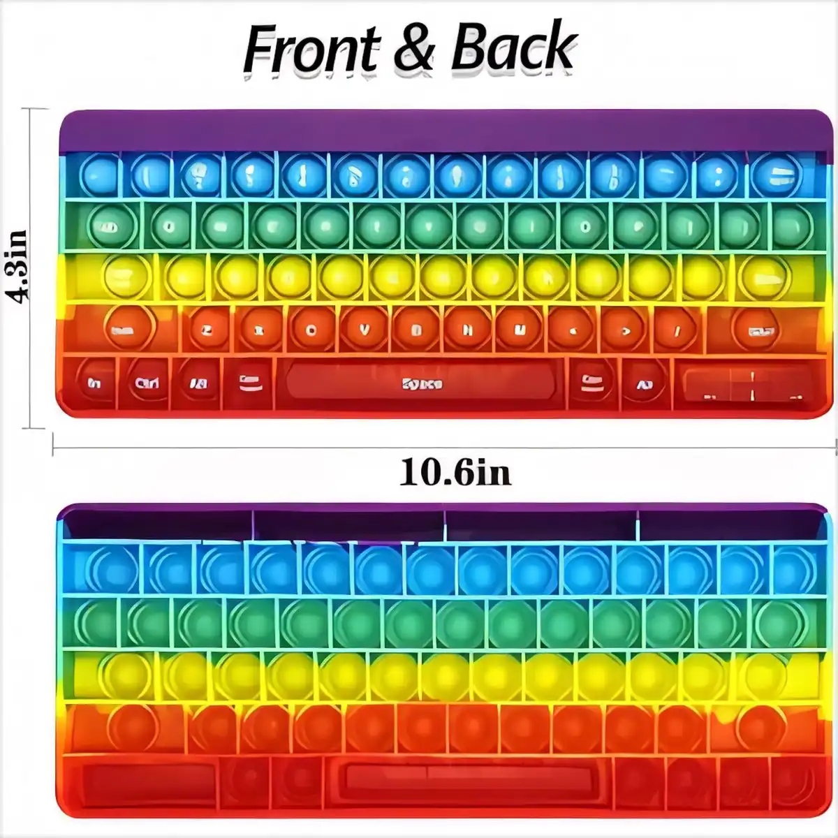 Pop Bubble Keyboard Stress Relief Toy product detail view