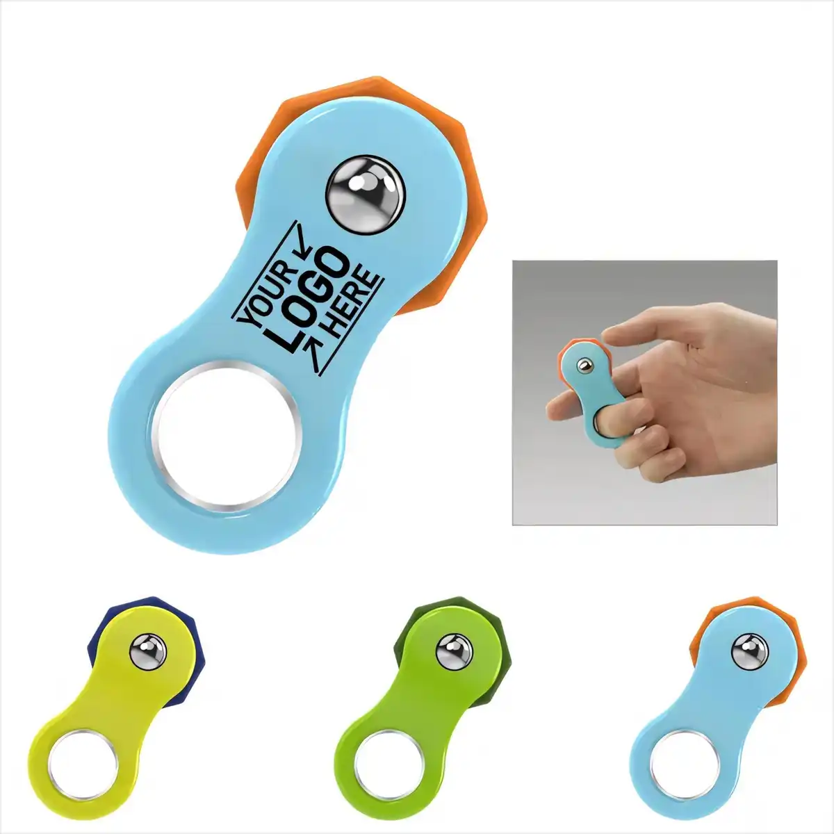 Smooth Steel Fidget Spinner
