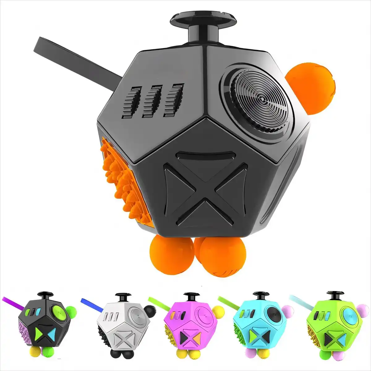 12 Sided Fidget Cube Anxiety Relief