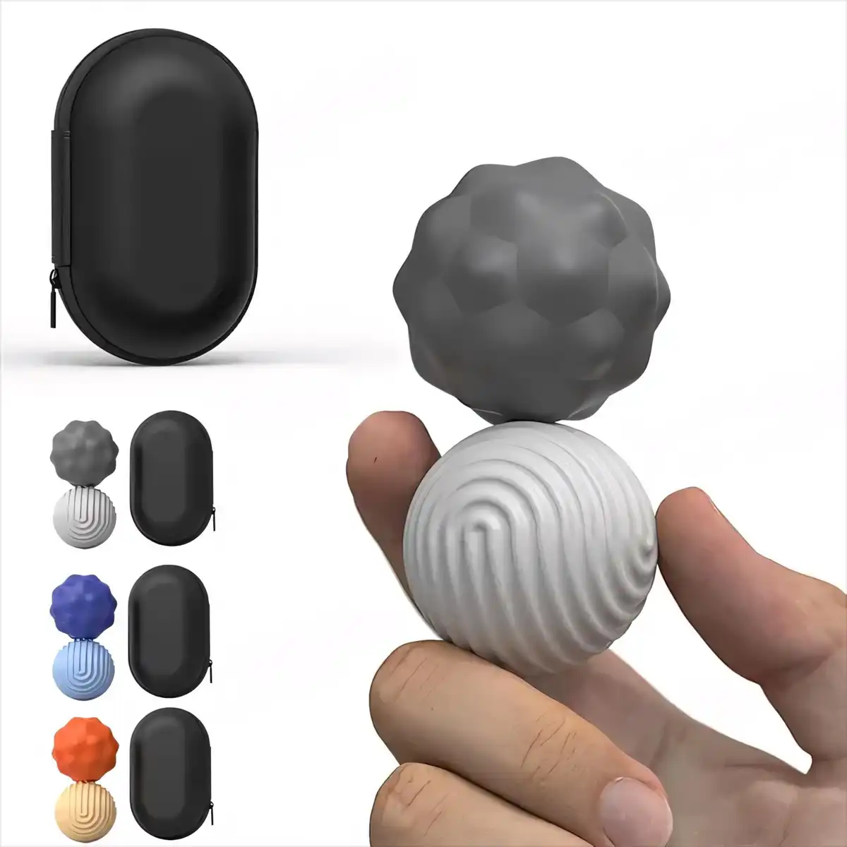 Magnetic Sensory Fidget Balls 2 Pack