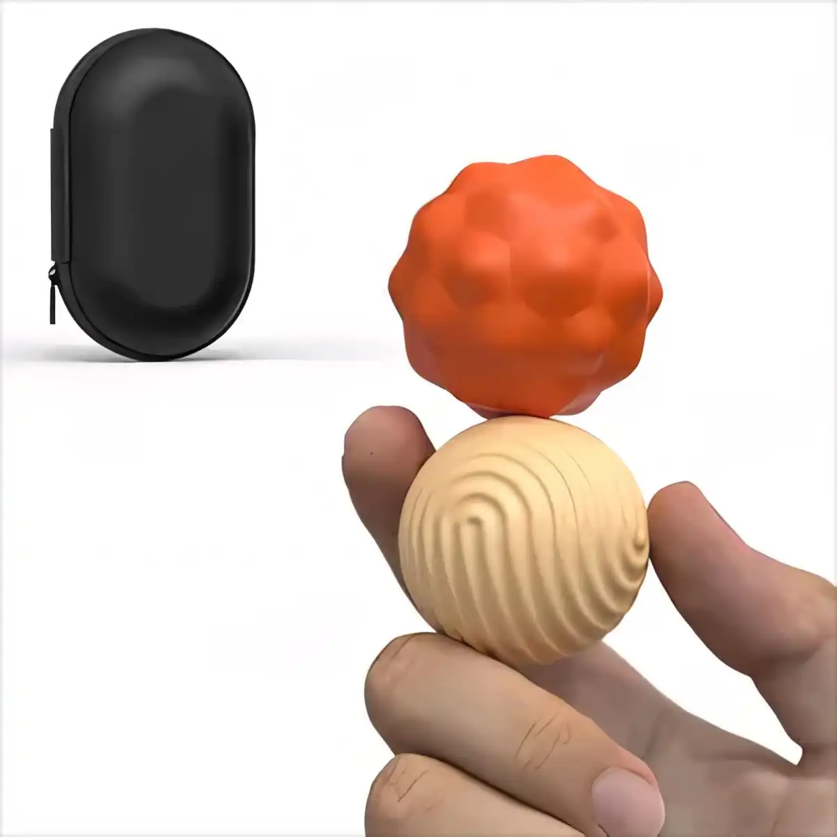 Magnetic Sensory Fidget Balls 2 Pack product close-up