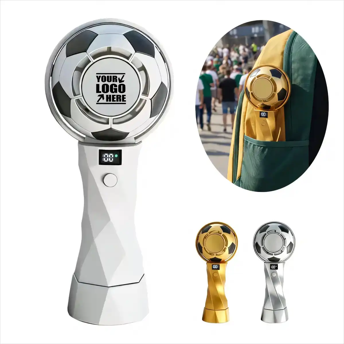 Mini Football Fan Rechargeable