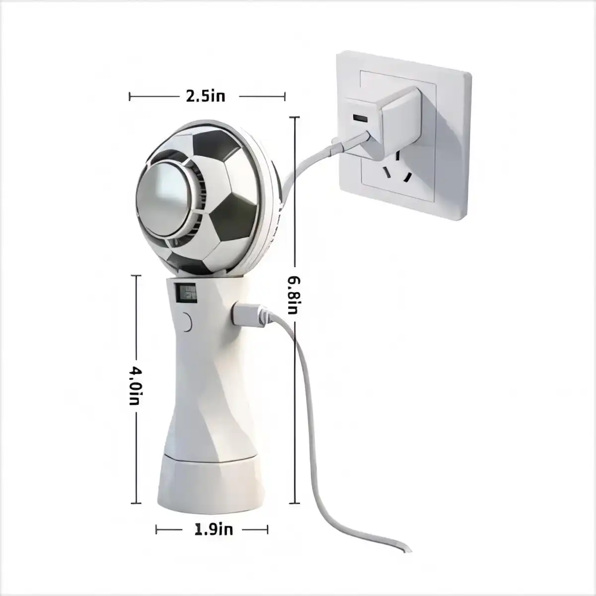 Mini Football Fan Rechargeable product detail view