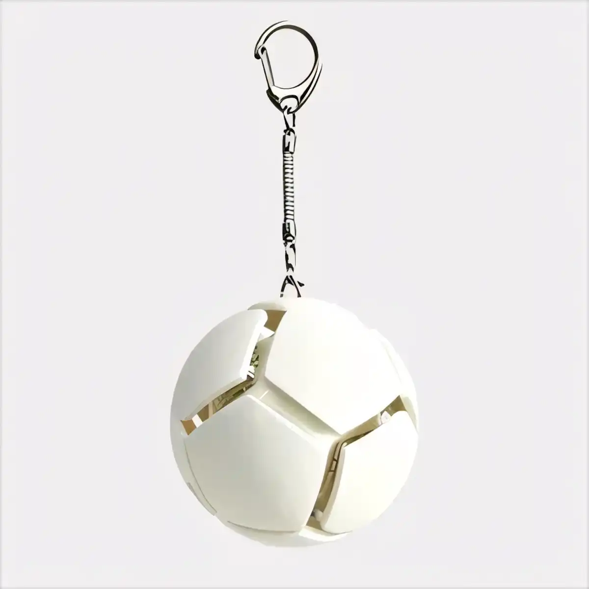 Soccer Ball Keychain Stress Relief alternate product angle