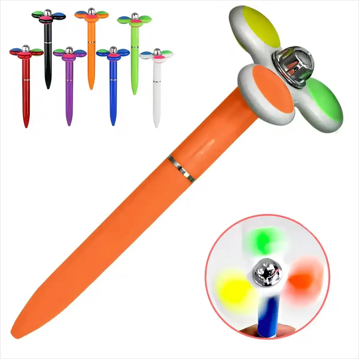 Spinning Ballpoint Pen Stress Relief
