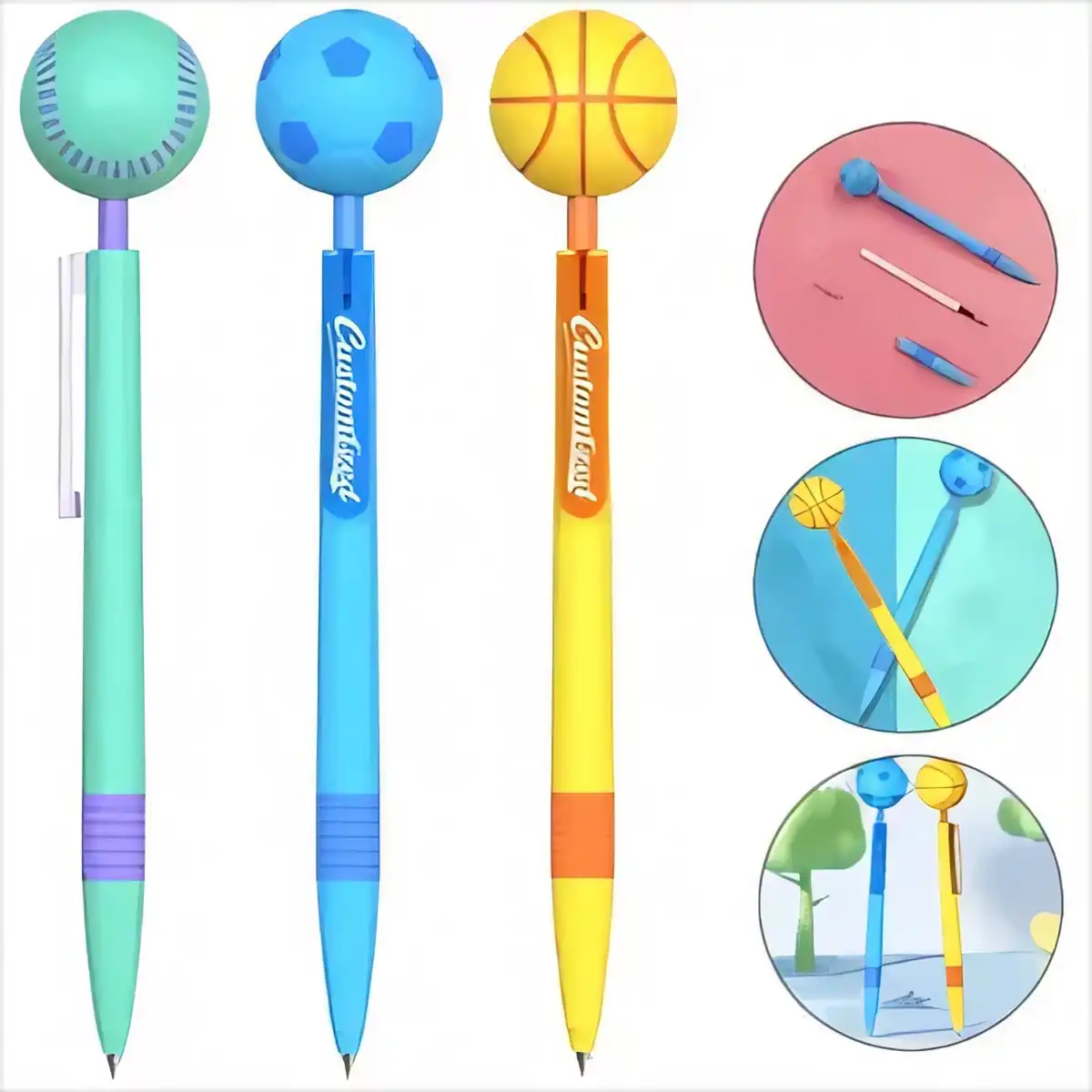 Fidget Spinner Sports Ball Pen