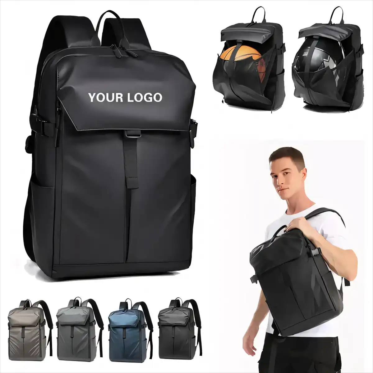 Waterproof 16 Inch Business Laptop Backpack