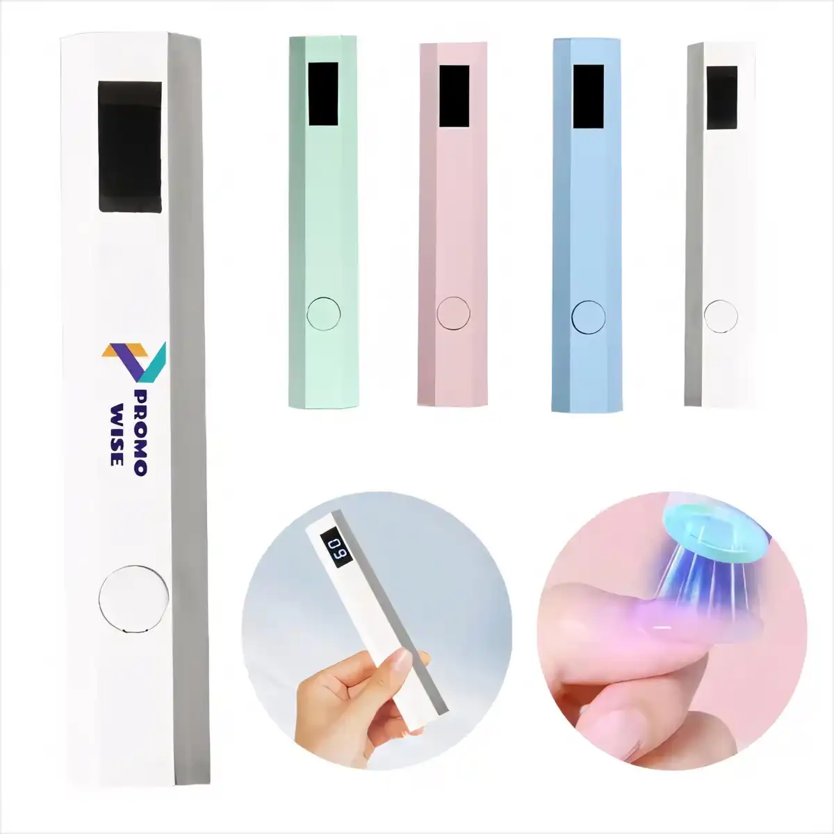 Portable UV Nail Lamp Digital Display