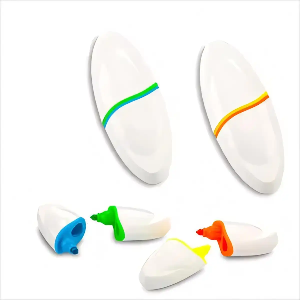 Dual Tip Fluorescent Marker Set alternate product angle