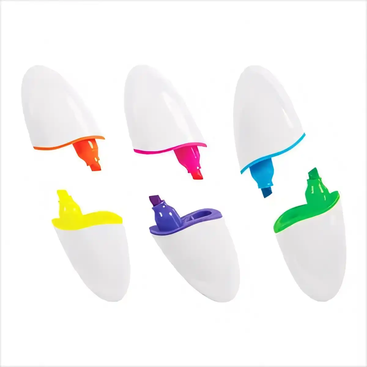 Dual Tip Fluorescent Marker Set product close-up