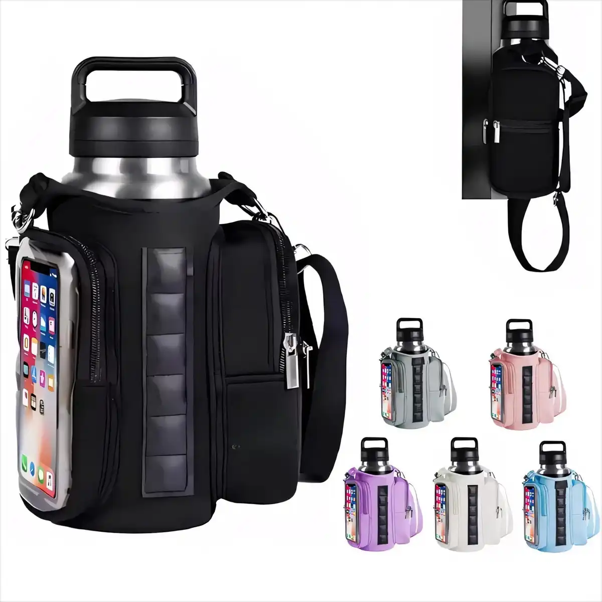 Magnetic Neoprene Bottle Crossbody