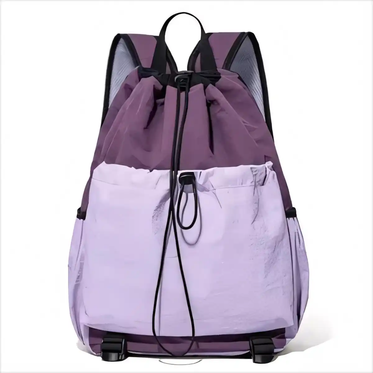 Waterproof Nylon Drawstring Daypack alternate product angle