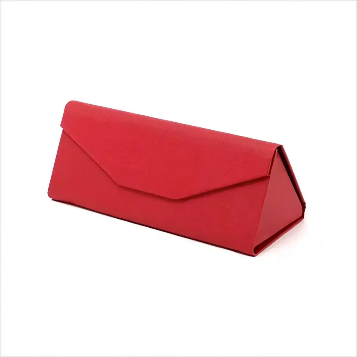 Foldable PU Leather Eyeglass Case alternate product angle
