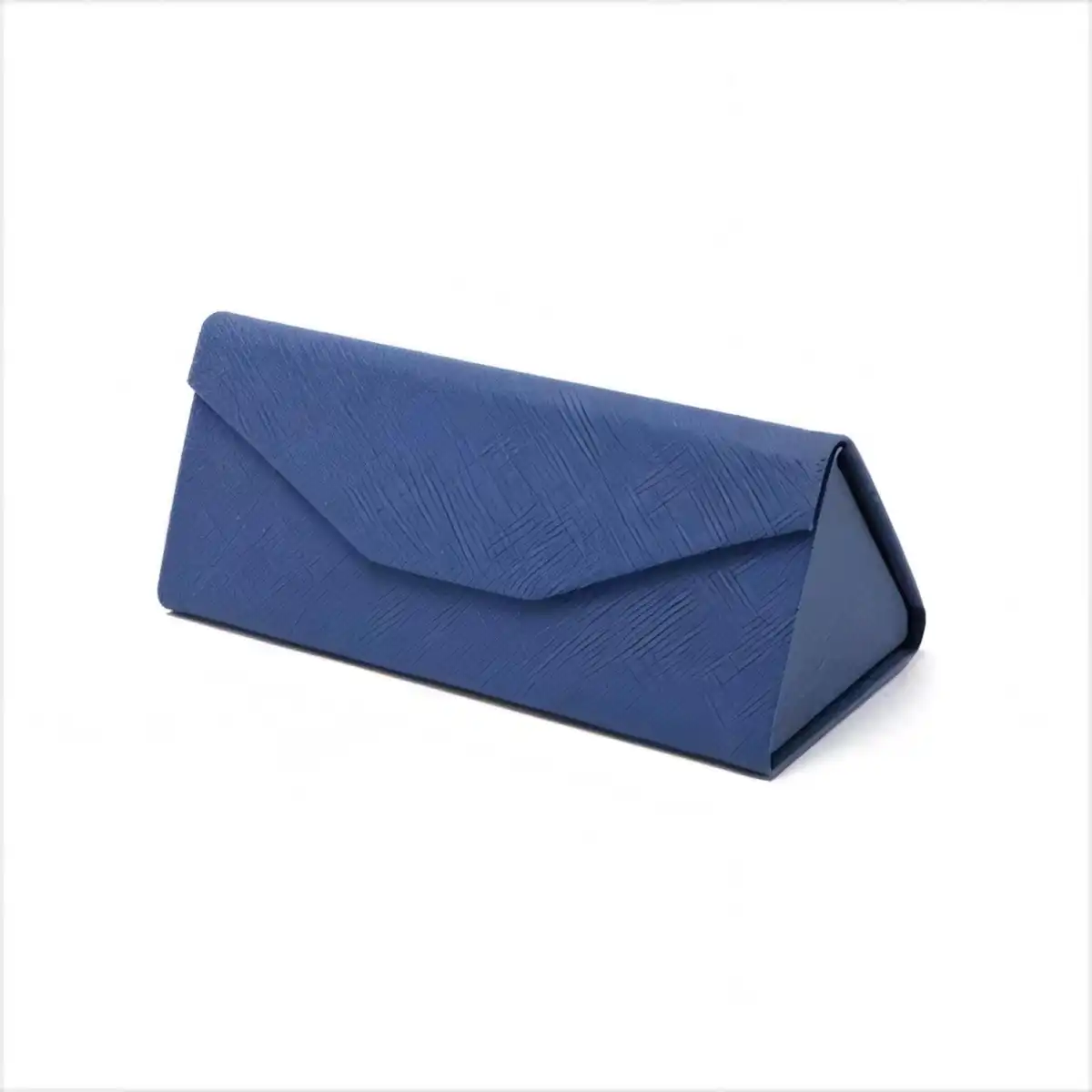 Foldable PU Leather Eyeglass Case product close-up