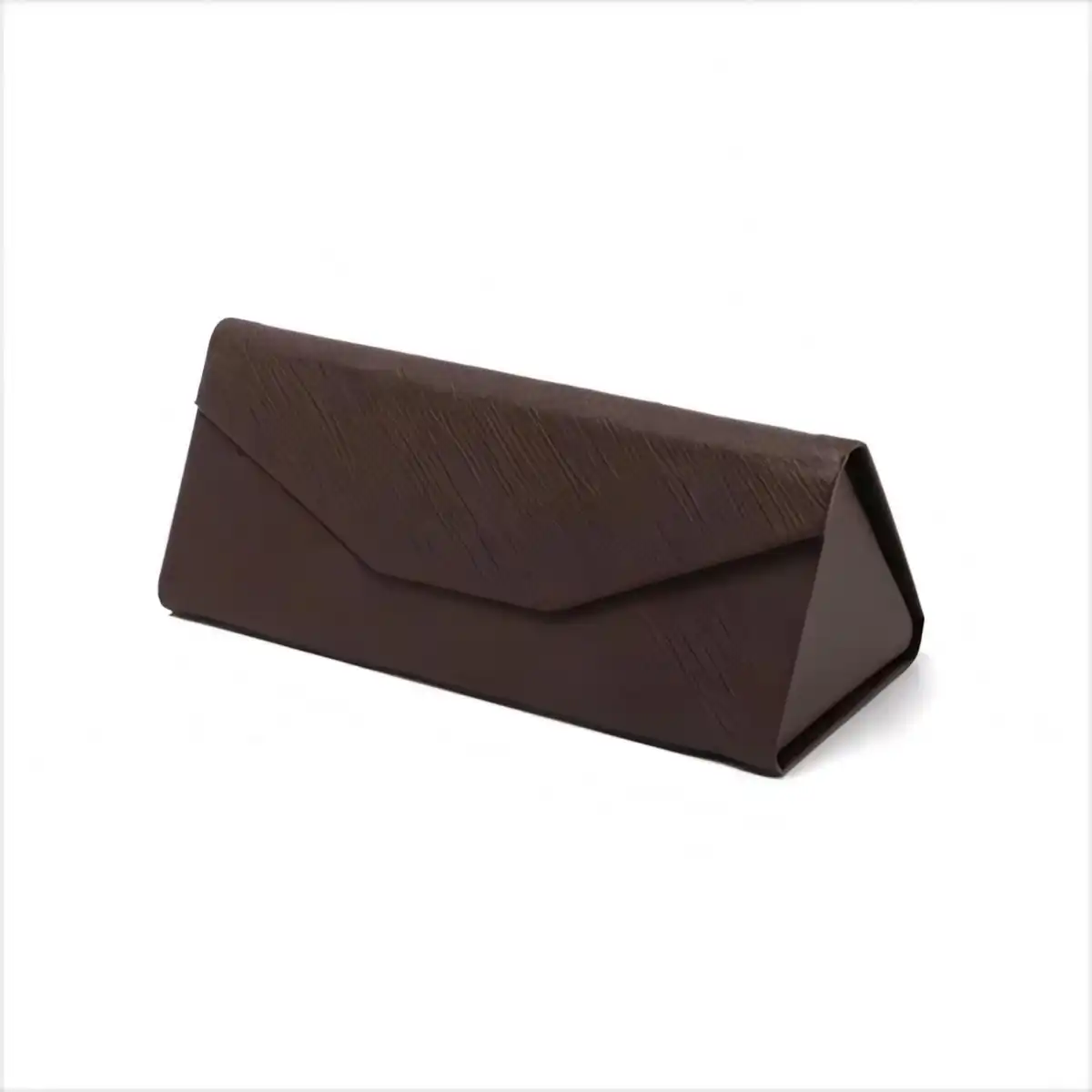 Foldable PU Leather Eyeglass Case additional product view