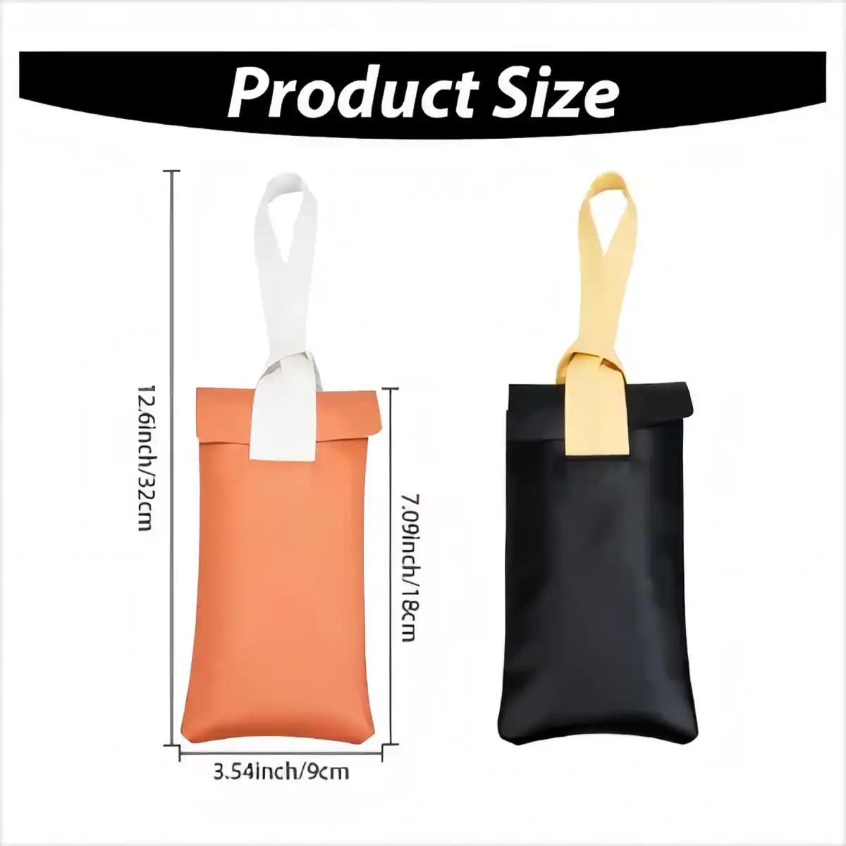 Leather Eyeglass Pouch Microfiber Lining product detail view