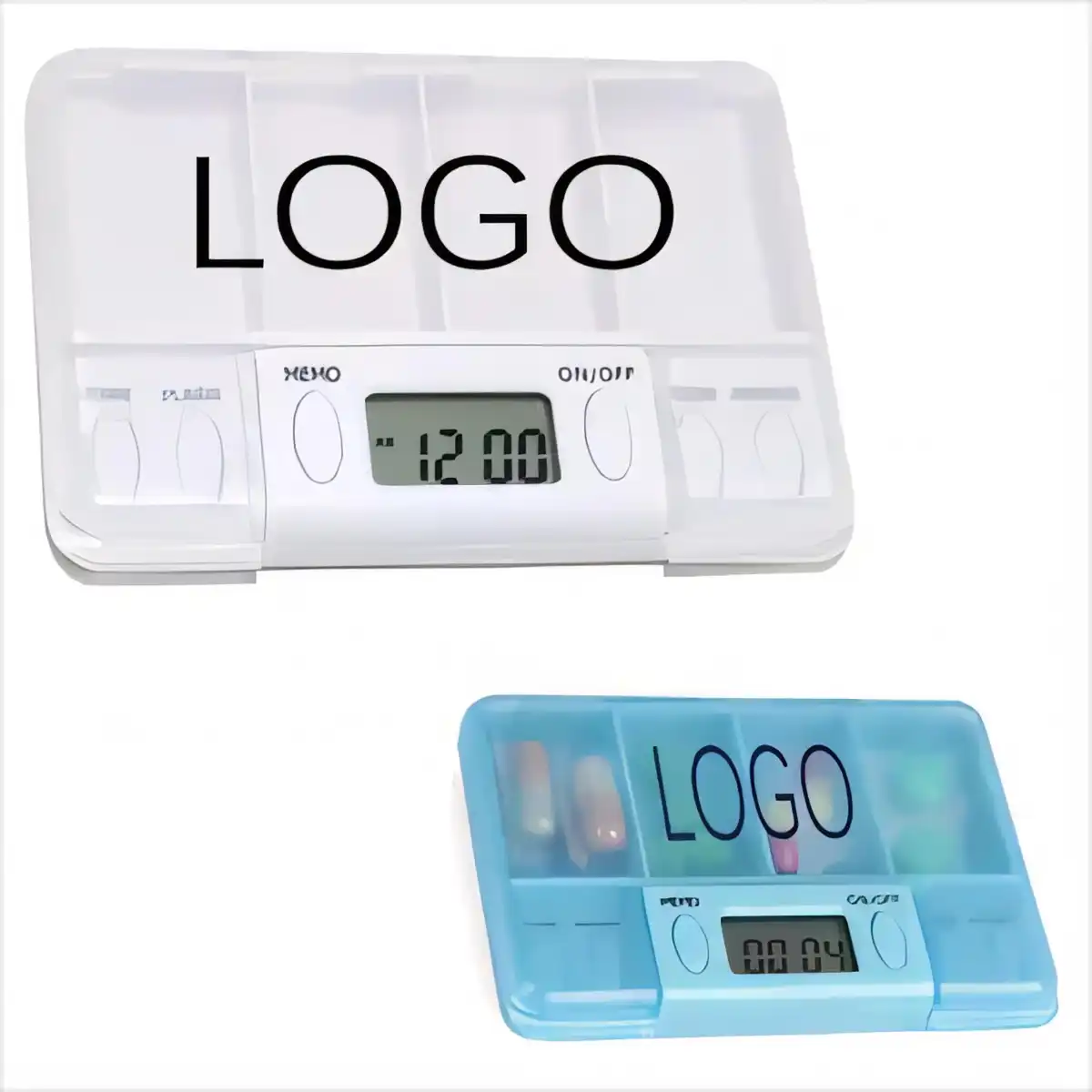 Smart Alarm Pill Organizer product detail view