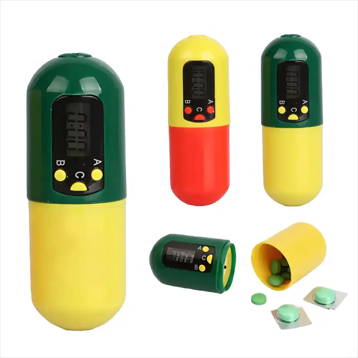 Smart Pill Reminder Timer Case