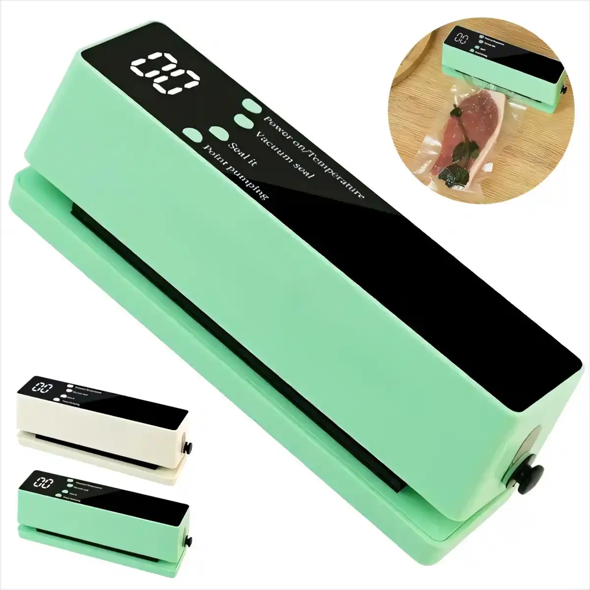 Vacuum Sealer with LCD Display