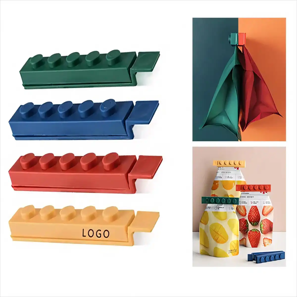 Plastic Food Bag Sealer Clips