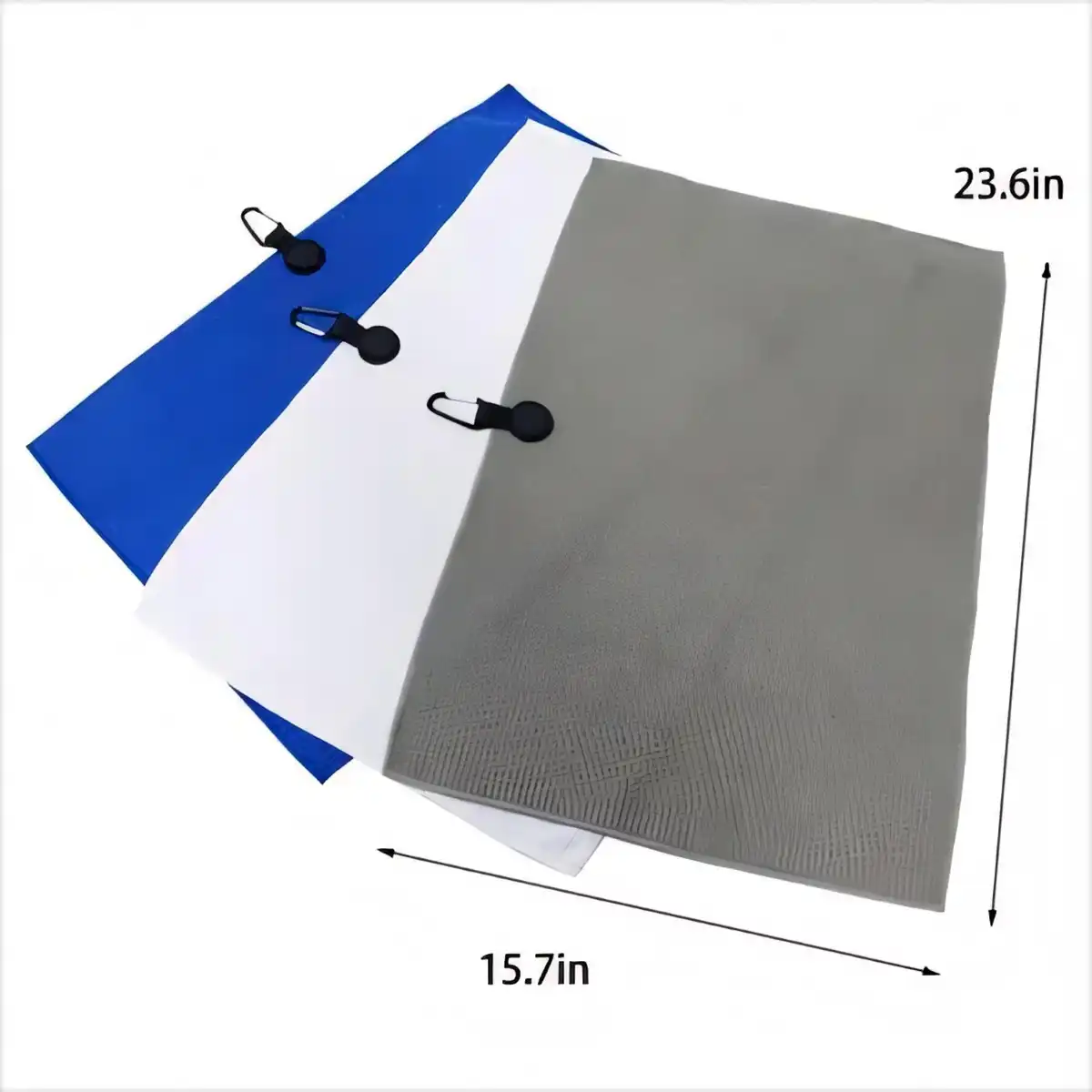 Magnetic Waffle Microfiber Golf Towel product detail view