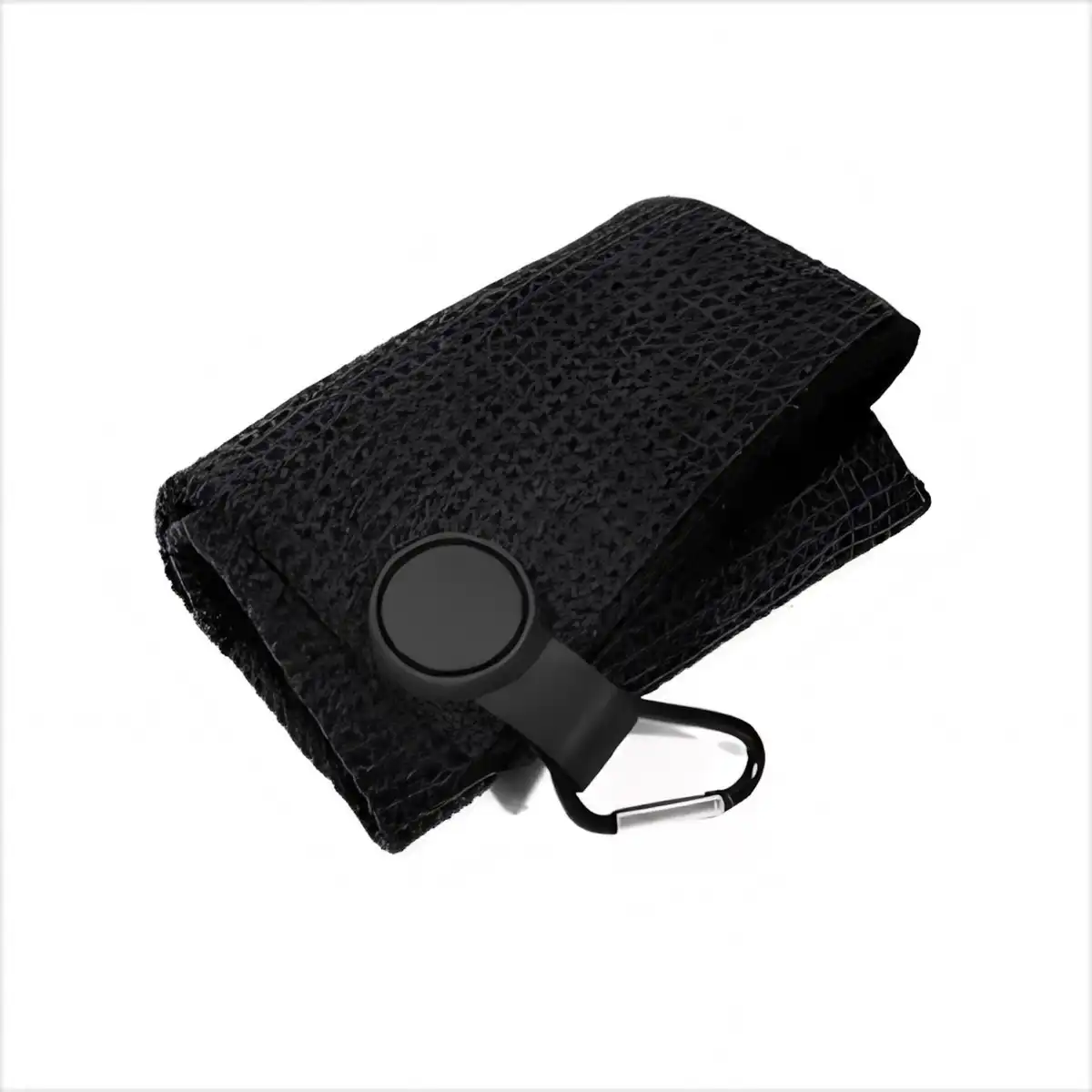 Magnetic Waffle Microfiber Golf Towel product close-up