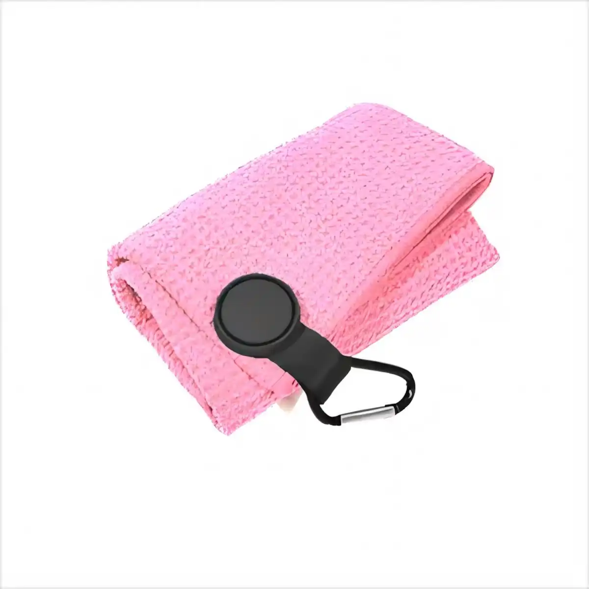 Magnetic Waffle Microfiber Golf Towel product in use