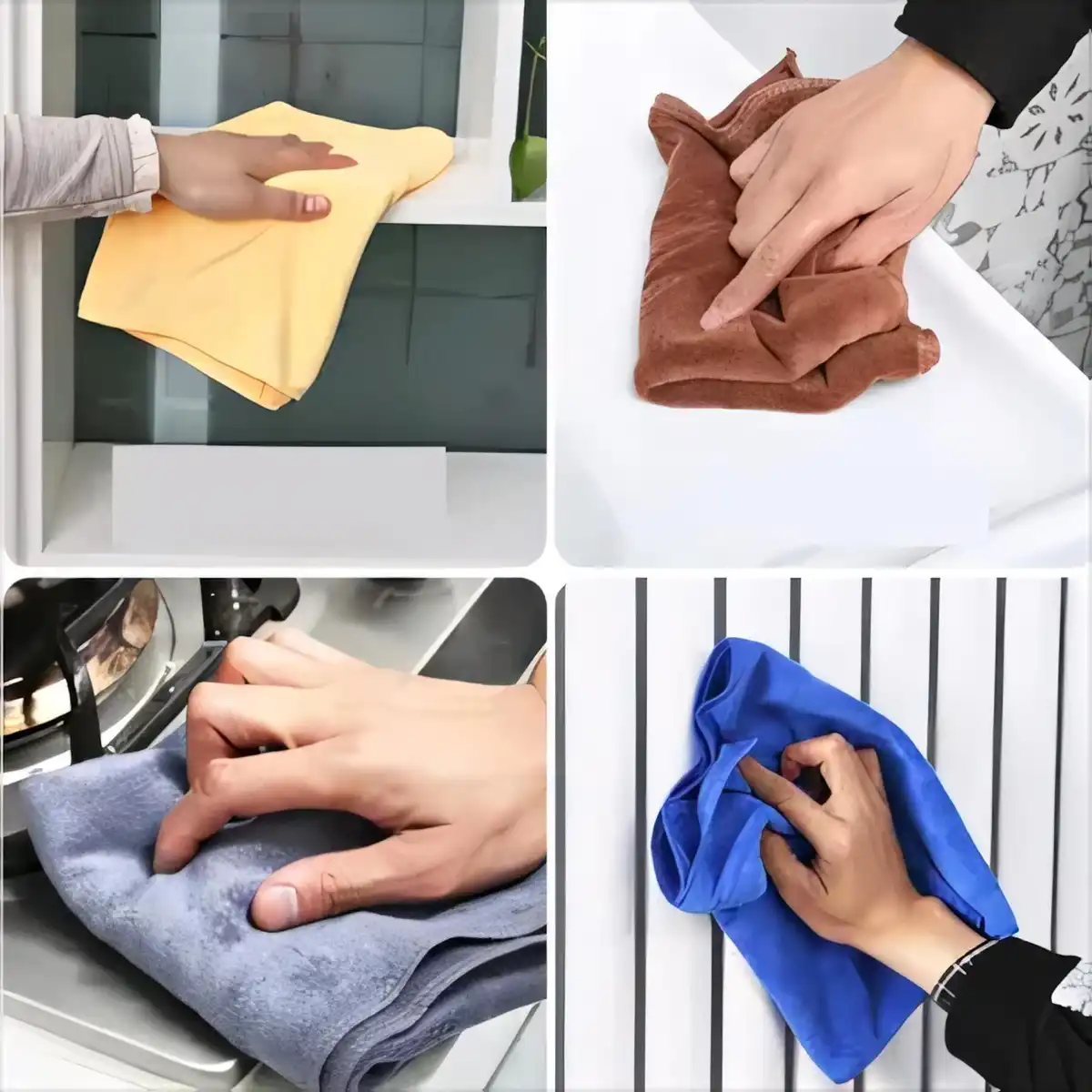 Ultra Absorbent Microfiber Cleaning Towels product detail view