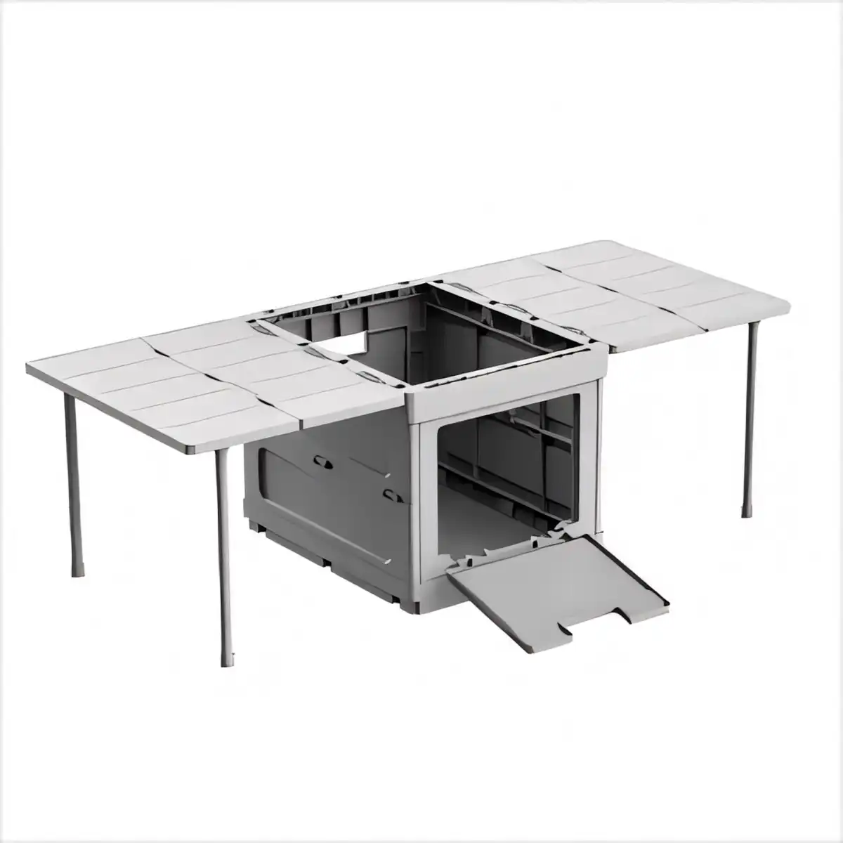 Foldable Storage Box Table 3-in-1 product detail view
