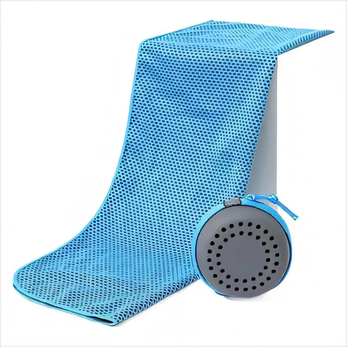 Instant Chill Towel with Silicone Holder product with accessories