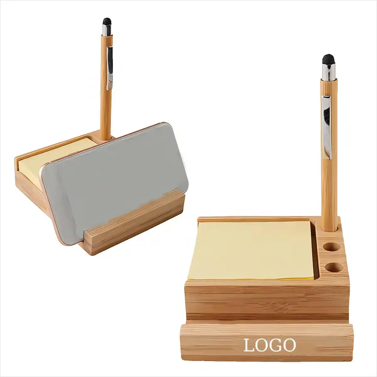 Eco Friendly Bamboo Desk Organizer Holder