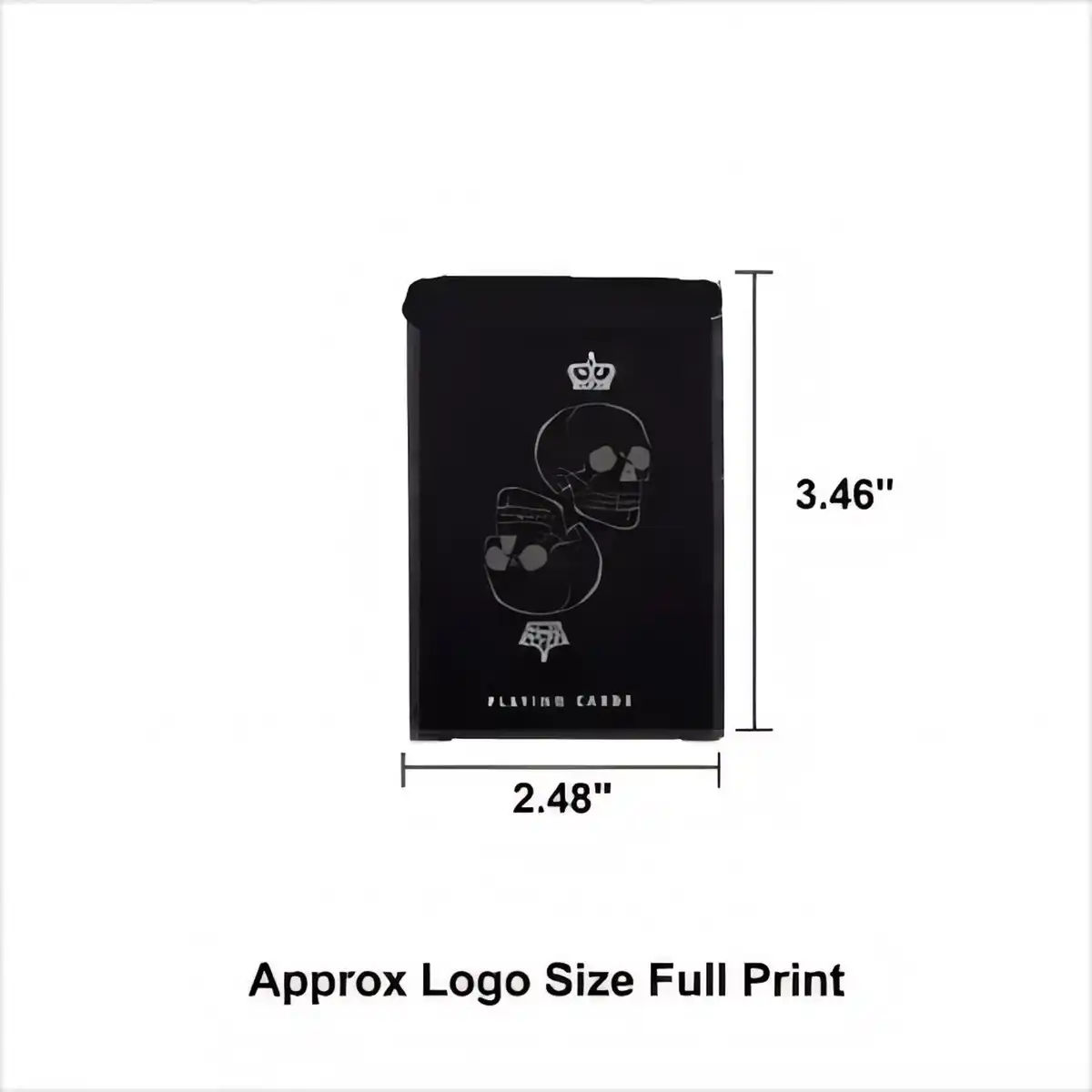 Waterproof PVC Playing Cards Deck alternate product angle